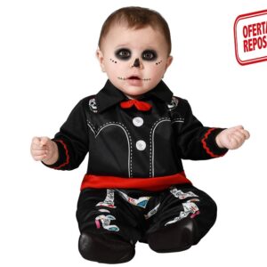 DISFRAZ DE ESQUELETO MEXICANO BEBÉ