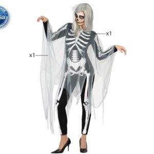 DISFRAZ DE ESQUELETO PARA MUJER