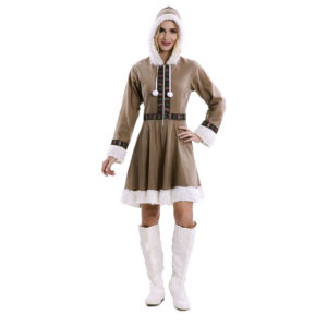 DISFRAZ DE ESQUIMAL PARA MUJER