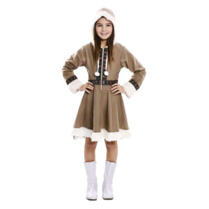 DISFRAZ DE ESQUIMAL PARA NIÑA