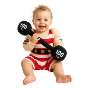 DISFRAZ DE FORZUDO PARA BEBÉ