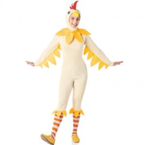 DISFRAZ DE GALLINA GRANJA MUJER