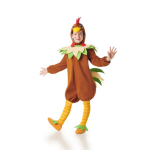 DISFRAZ DE GALLINA MARRÓN DE NIÑA