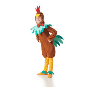 DISFRAZ DE GALLO MARRÓN DE NIÑO