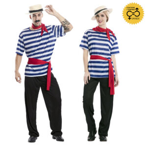 DISFRAZ DE GONDOLERO UNISEX ADULTO