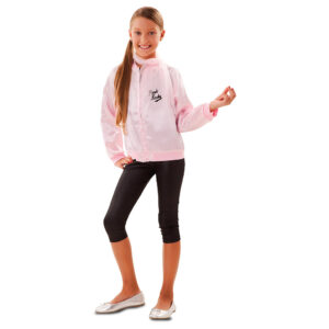 DISFRAZ DE GREASE ROSA PARA NIÑA