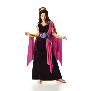 DISFRAZ DE GRIEGA MEDUSA CON CAPA MUJER