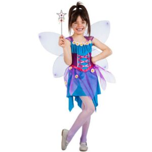 DISFRAZ DE HADA DEL BOSQUE AZUL NIÑA