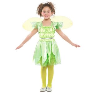 DISFRAZ DE HADA VERDE NIÑA