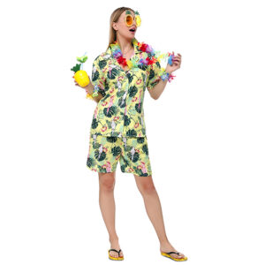 DISFRAZ DE HAWAIANA PARA MUJER
