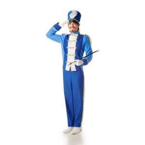 DISFRAZ DE HOMBRE MAJORETTE AZUL