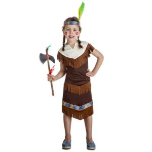 DISFRAZ DE INDIA APACHE NIÑA