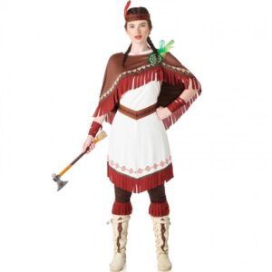 DISFRAZ DE INDIA NUBE BLANCA MUJER