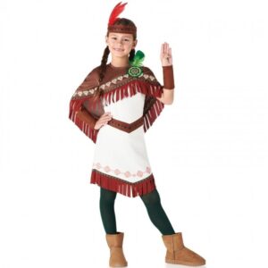 DISFRAZ DE INDIA NUBE BLANCA NIÑA