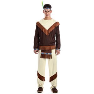 DISFRAZ DE INDIO APACHE ADULTO