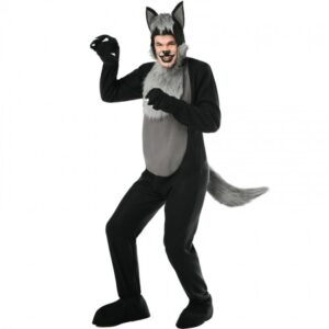 DISFRAZ DE LOBO PARA ADULTO