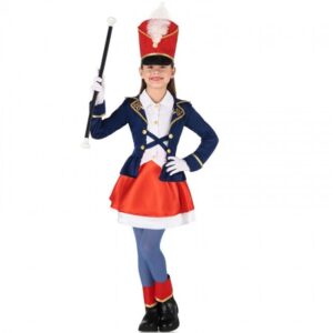 DISFRAZ DE MAJORETTE PARA NIÑA