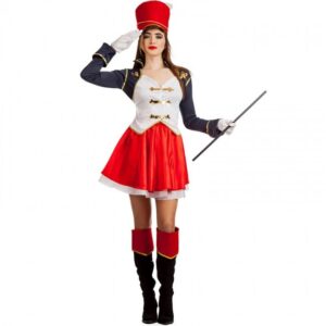 DISFRAZ DE MAJORETTE PARA MUJER