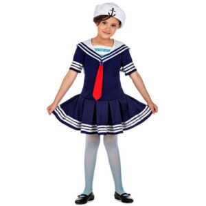 DISFRAZ DE MARINERA AZUL NIÑA