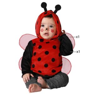 DISFRAZ DE MARIQUITA PARA BEBÉ