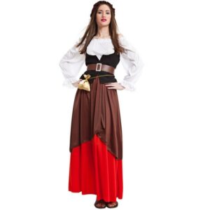 DISFRAZ DE MESONERA MEDIEVAL MUJER