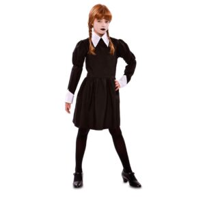 DISFRAZ DE MIÉRCOLES ADDAMS PARA NIÑA