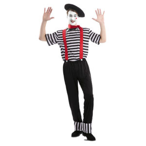 DISFRAZ DE MIMO PARA HOMBRE