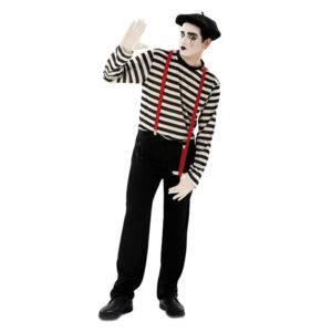 DISFRAZ DE MIMO HOMBRE