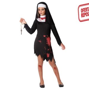 DISFRAZ DE MONJA SANGRIENTA NIÑA