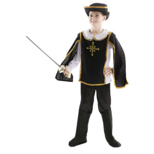 DISFRAZ DE MOSQUETERO PARA NIÑO