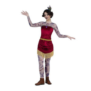 DISFRAZ DE MUJER TATUADA