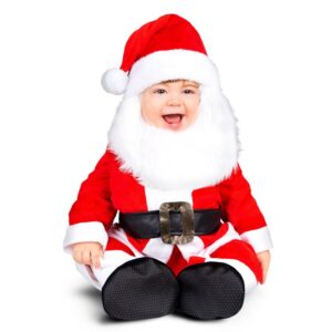 DISFRAZ DE PAPÁ NOEL MUSICAL PARA BEBÉ