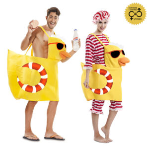 DISFRAZ DE PATITO DUCHA UNISEX ADULTO