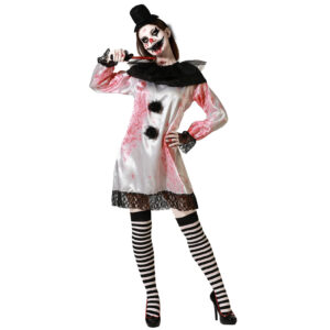 DISFRAZ DE PAYASA HALLOWEEN MUJER