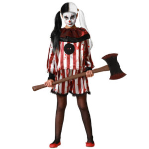 DISFRAZ DE PAYASA HALLOWEEN NIÑA