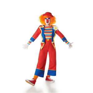 DISFRAZ DE PAYASA MULTICOLOR MUJER