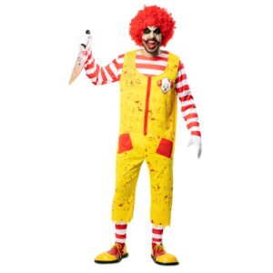 DISFRAZ DE PAYASO MACDONALDS HOMBRE
