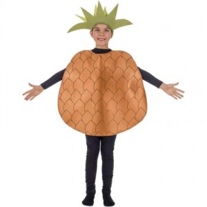 DISFRAZ DE PIÑA TROPICAL INFANTIL