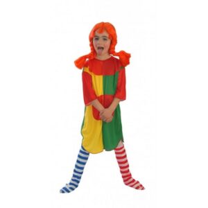 DISFRAZ PIPI CALZASLARGAS PARA NIÑA