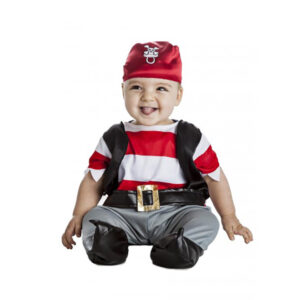 DISFRAZ DE PIRATA CHUPETE PARA BEBÉ