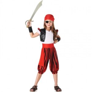 DISFRAZ DE PIRATA PARA NIÑA