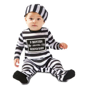 DISFRAZ DE PRESO PARA BEBÉ