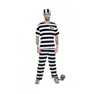 DISFRAZ DE PRESO TATOO PARA HOMBRE