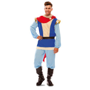 DISFRAZ DE PRÍNCIPE AZUL HOMBRE