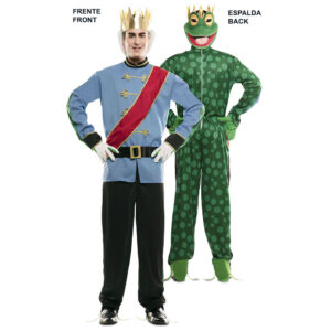 DISFRAZ DOBLE FUN! DE PRÍNCIPE-RANA HOMBRE