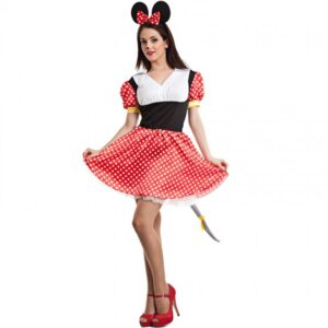 DISFRAZ DE RATONCITA MINNIE PARA MUJER
