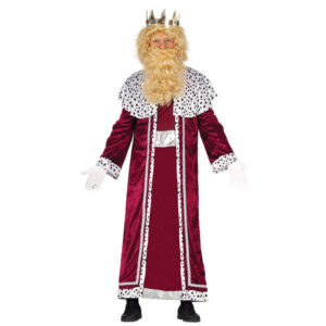 DISFRAZ DE REY MAGO GASPAR RUBIO ADULTO