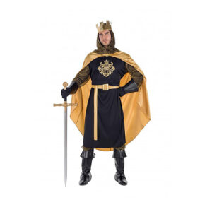 DISFRAZ DE REY MEDIEVAL PARA HOMBRE