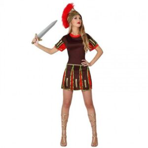 DISFRAZ GUERRERA ROMANA CASCO MUJER