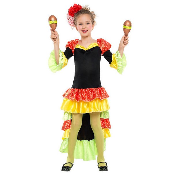 DISFRAZ DE SALSA NIÑA
